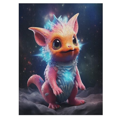 Rompecabezas de 500 piezas de dinosaurios ideal para regalar a los amantes del motor