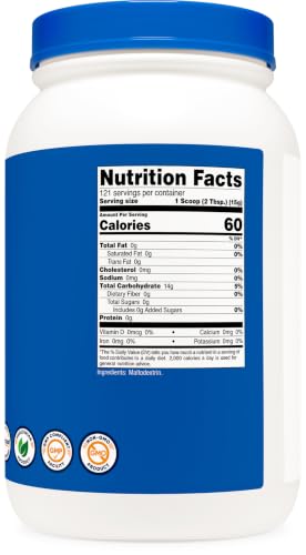 Image of Nutricost Maltodextrin Powder 4LBS - Gluten Free, Non-GMO