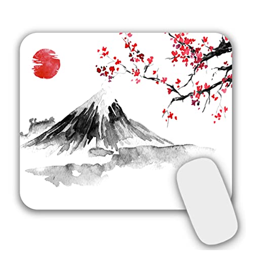 AOKSUNOVA Petit Tapis de Souris avec Motif Japonais 24 x 20 cm
