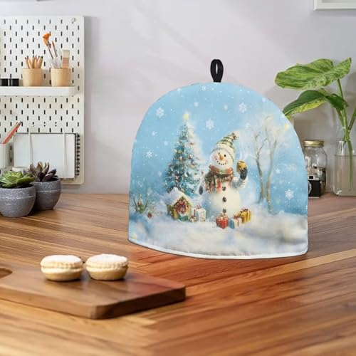 Image of Cute Dogs Tea Cozy for Teapot - Insulated Soft Tea Cozie Covers Small Teapot Warmers for Keeping Warm, Dust Cover, Christmas