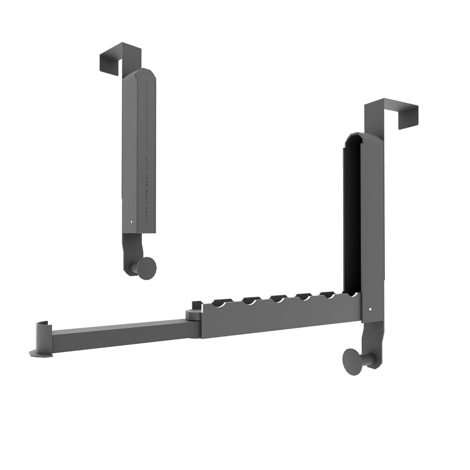 Our Fave Multicolor Portable Folding Hanger Hook For Door Includes Adjustable Clamp And Additional Storage Hook For Versatile Use Storage Fasteners
