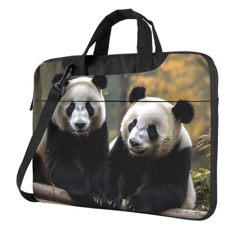 Bolso para portátil KHiry con acolchado y correas unisex miniatura 1