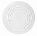 Wilton Smooth Edge Cake Separators For Tiered Cake, 12-Inch Seperator Plate, Wedding Cake Stand, Smooth Edge Separator Plate (White)