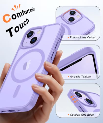 Image of FNTCASE for iPhone 13 mini /12 mini Case : Magnetic Translucent Matte Silm