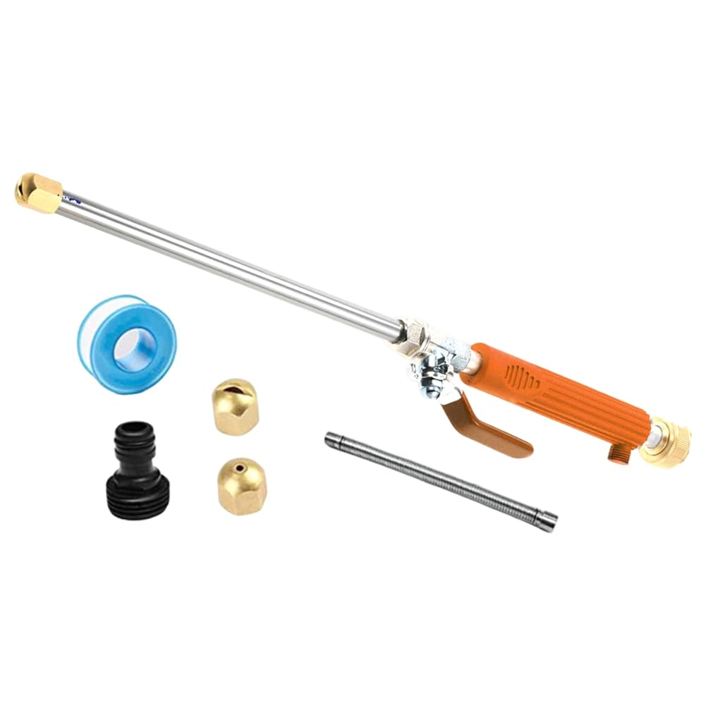 Teuypty Orange Washer Pressure Washer Attachment,High Pressure Washer Attachment For Hose(Orange)