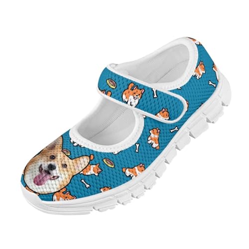 BIGCARJOB Mary Janes Shoes for Little Kids Flats Cute Ballet Dress Shoes School Uniform Shoes Athletic Gym Shoes