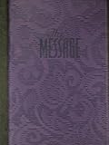 The Message// Remix New Testament in Contemporary Language (Purple Leather Cover)
