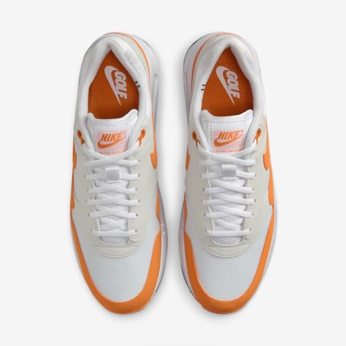 Nike Air Max 1 '86 OG G Men's Golf Shoes (DV1403-118, White/Photon Dust/Black/Bright Ceramic) Size 10.54