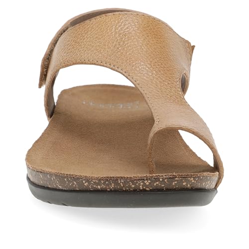 Image of Dansko Reece Sandal for Women - Memory Foam and Cork Footbed for Comfort and Arch Support - Lightweight Rubber Outsole for Long-Lasting Wear with Hook & Loop Strap