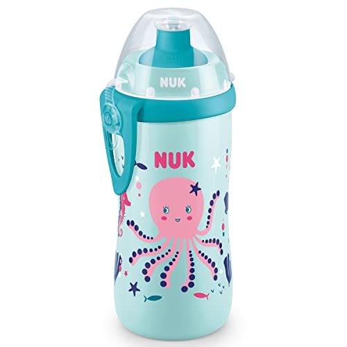 NUK Junior Cup Kinder Trinkflasche mit Chamäleon-Effekt | 18+ Monate | mit...