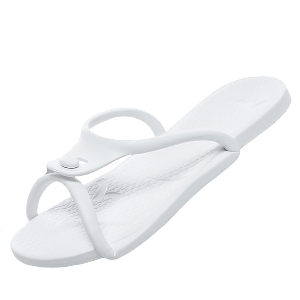 Vnnigmn Zapatillas plegables para mujer, hombre, casa, sandalias portátiles antideslizantes para verano, playa, cuarto de baño, viajes