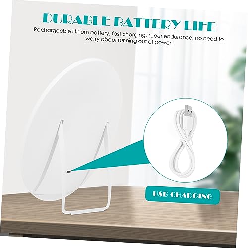 Espejo de maquillaje LED recargable VICASKY 1set miniatura 7