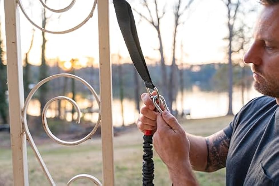 Crossover Symmetry Squat Rack Straps - Compatible with Crossover Cord Shoulder Resistance Bands