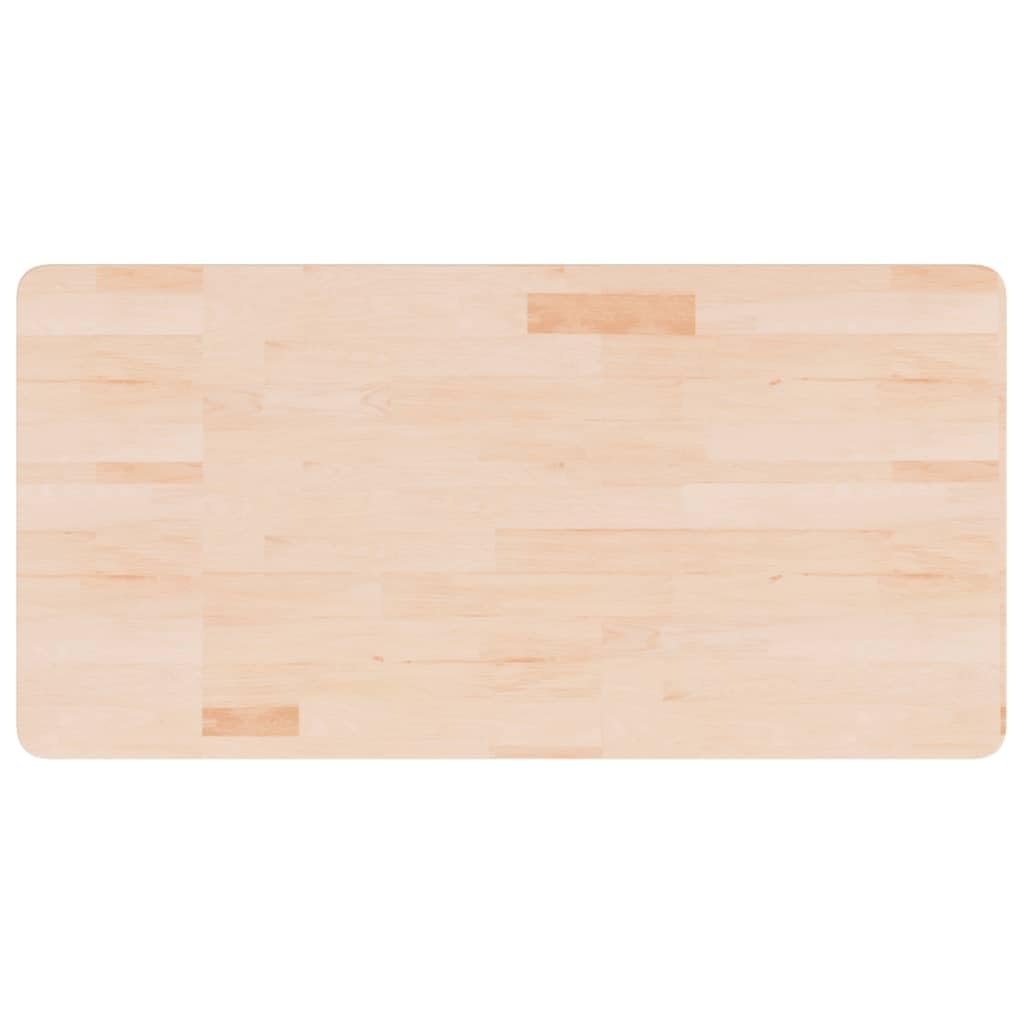 vidaXL Encimera de Baño Lavabo Tablero Superficie Tocador Mesa Centro Mesita Cocina Comedor Salón Sala de Estar Madera Maciza sin Tratar