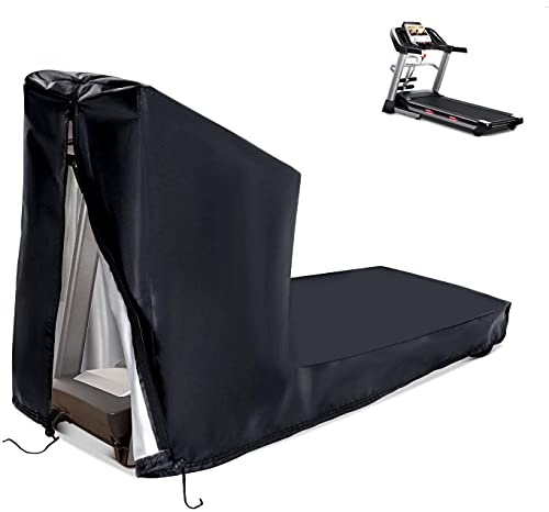 Cubierta para Cinta de Correr MAYHOUR Cubierta para máquina de Correr Resistente al Agua y al Polvo para Trabajo Pesado Cubierta para Equipo de Entrenamiento y Ejercicio Uso en Exteriores (M:185cm) Cover