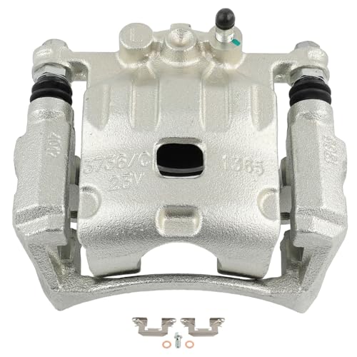 Image of SCITOO 18B5304 Front Left Disc Brake Caliper w /Bracket For Ford For Fiesta 2011-2019,Single Piston