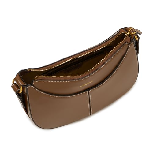 Image of Miraggio Tru Hobo Bag | Women Shoulder Bag For Casual Day Look & Travel | Gift Items For Women | Solid Hobo Bags With Adjustable Statement Strap