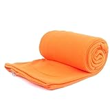 Hisocute Portable Sleeping Bag Sleeping Bag Fleece Liner Tent Bed for Outdoor Camping Hiking Backpacking