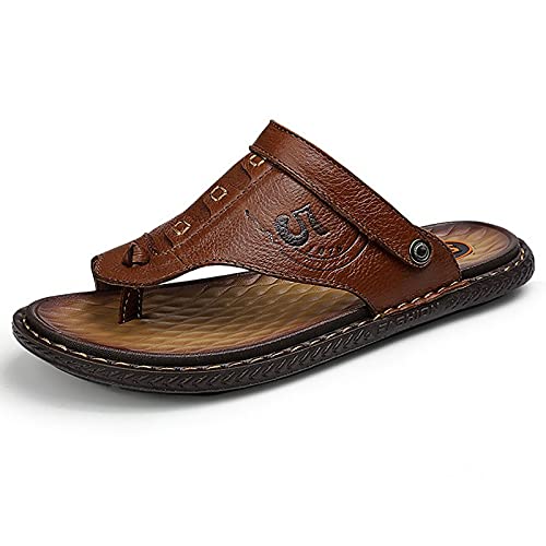 Tongs pour hommes contre le mal de pied avec soutien plantaire