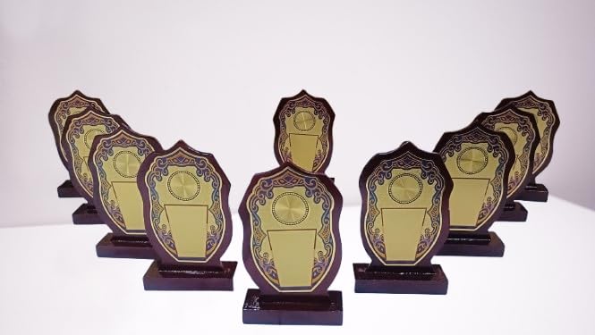 Wooden Momento Single Star 7 INCH (Set of 10)-picture-27