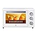 KOSGK Wielofunkcyjny piec stołowy, automatyczny, 360 stopni Celsjusza; obrotowy widelec, moc gotowania 1500 W, łącznie z formą do pieczenia, widelcem do grilla i skrobakiem