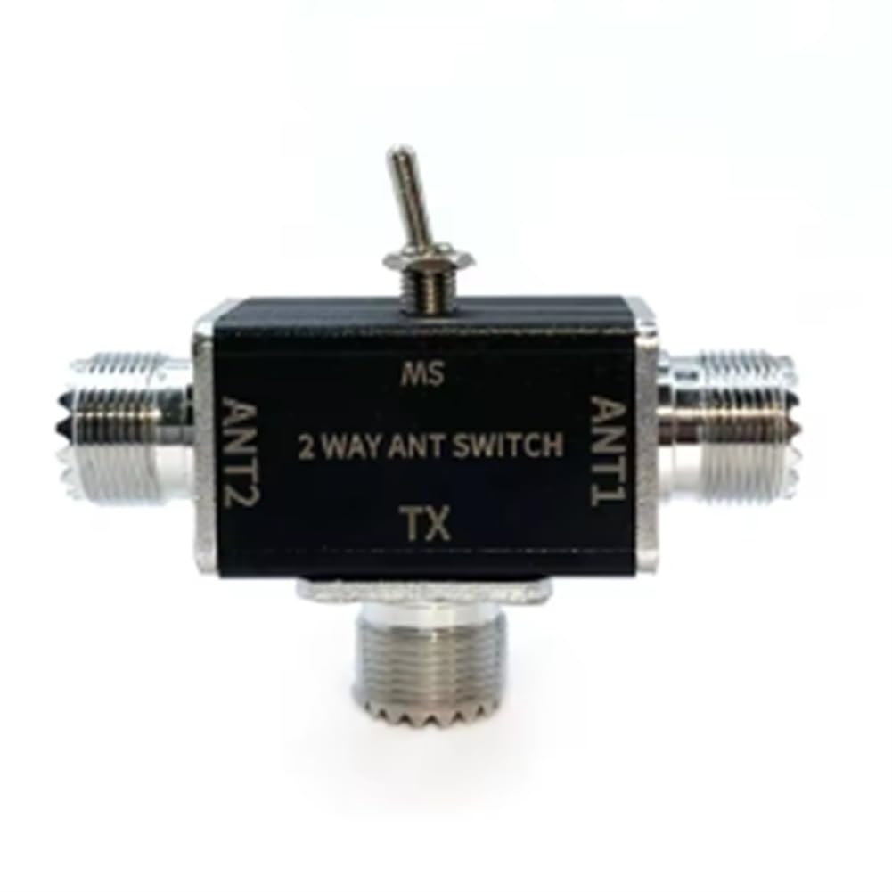 Conmutador de antena coaxial manual para evitar desconectar cables BNC 8