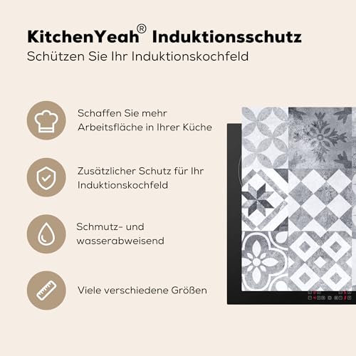 KitchenYeah© Herdabdeckplatte Einteilig Küche Ceranfeld Abdeckplatte – Ansicht 3