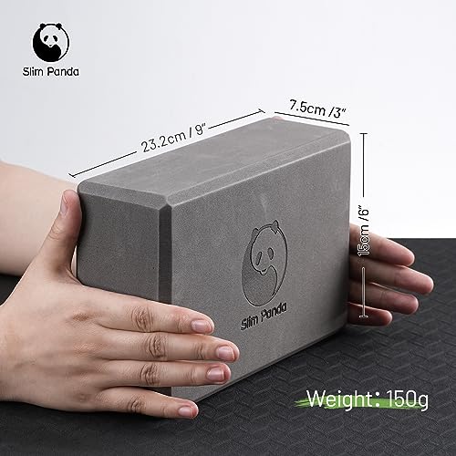 Slim Panda Yoga Blocks Set of 2 & Bag - Image 4