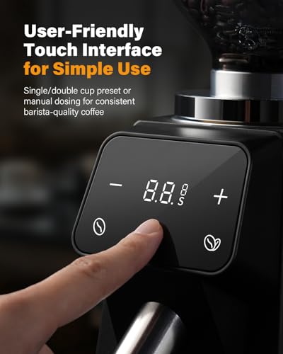 Industrial espresso grinder