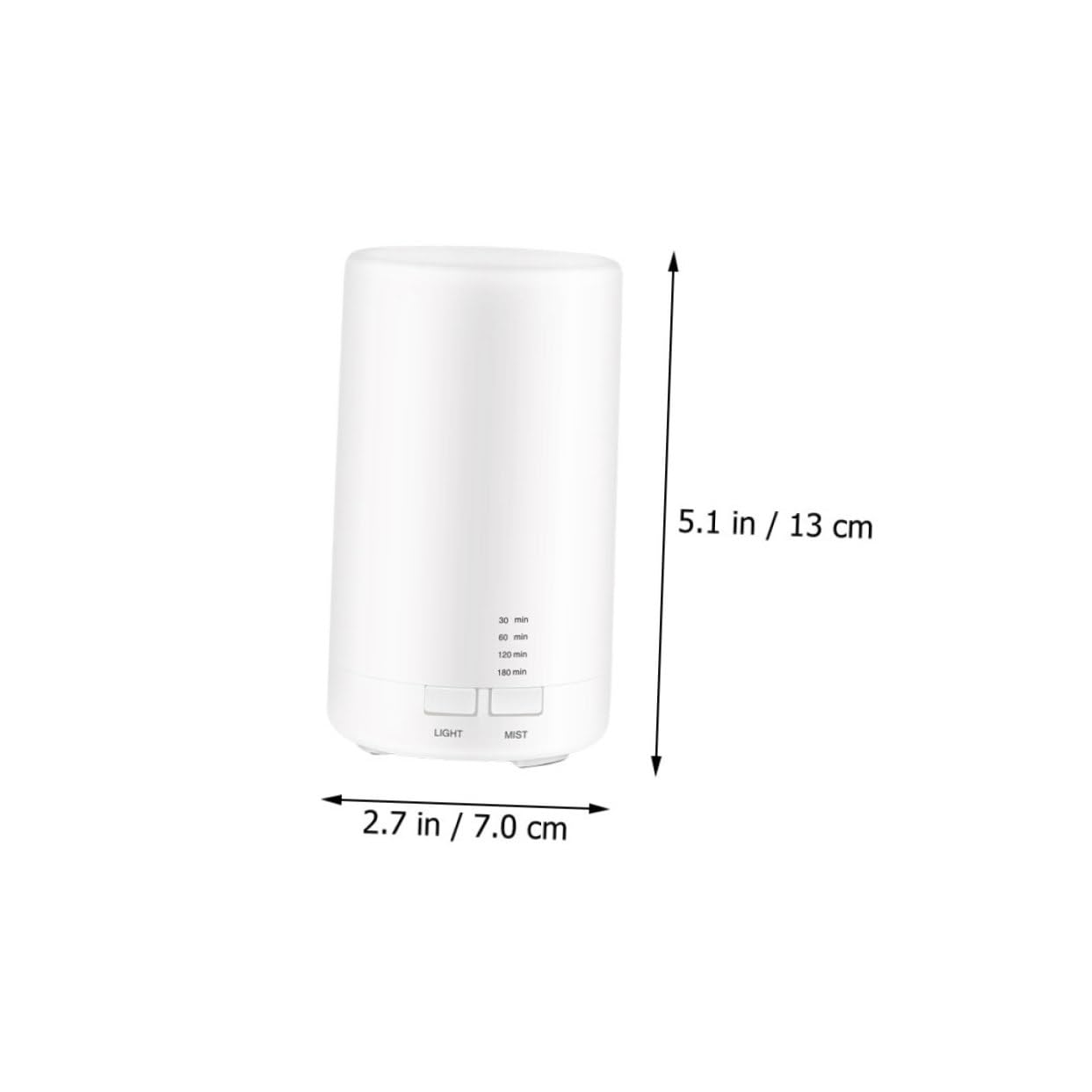 OUNONA Difusor de Aroma Hogar de 70ml Operación Silenciosa y Diseño Práctico en Material PP para Salas de Estar y Yoga