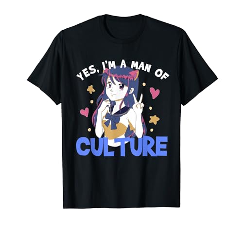 Yes I'm A Man Of Culture Funny Anime Meme Manga Otaku Weeb TVc