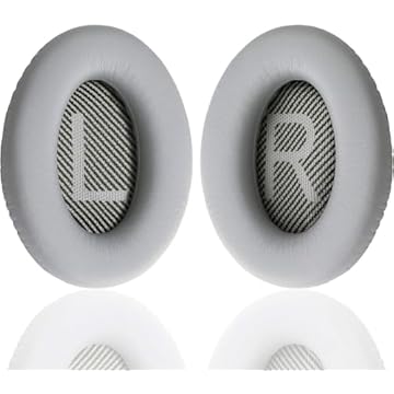 YOCOWOCO Almofadas auriculares para Bose QC25/QC35 II/QC35/QC15/AE2 AE2i AE2w Almofadas de substituição para Bose Quietcomfort 35/Quiet Comfort 25/SoundTrue e SoundLink (AroundEar)