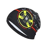 Arcweg Gorra Verano de Ciclismo Run Moto Skull Cap Gorra de Casco de Ciclismo para Hombres Absorbente de Sudor...