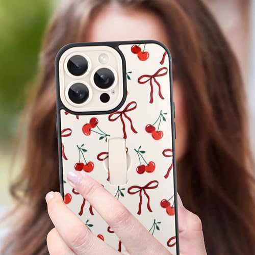 Ufbara Compatible with iPhone 14 Pro Max Case, Cute Cherry Bow by Ufbara - Used condition - Image 5