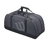 wilson tasche federer Wilson AGENCY Large Duffle Bag schwarz Tennistasche