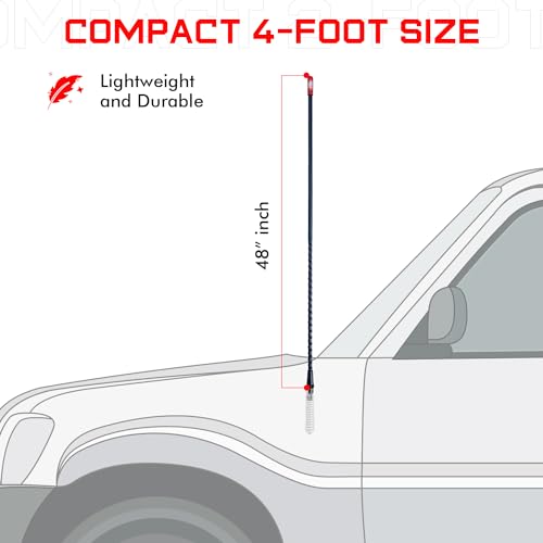 Prostick 4' Fiberglass Antenna