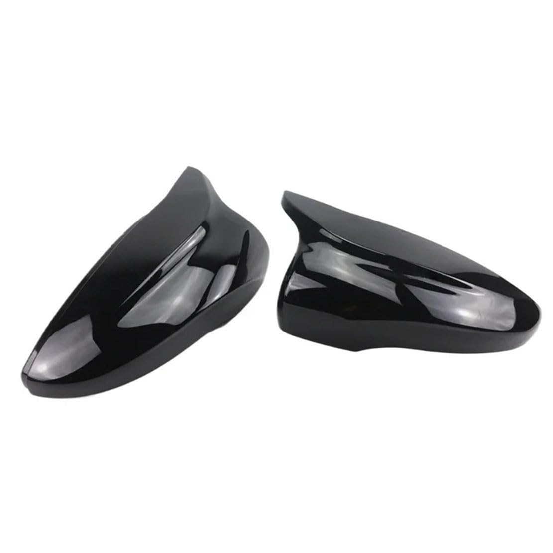 MSMDG Car wing mirror cover,Compatible with Volkswagen Beetle CC Eos Passat B7,Auto Parts,black