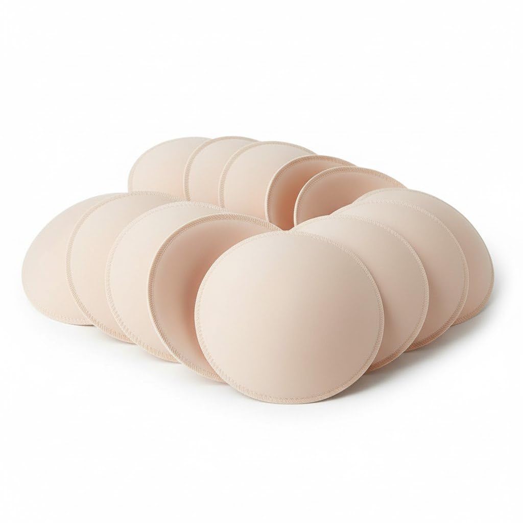 Bra Pads Inserts Women's Sports Cups Bra Replacement Insert For Bikini swimsuit [ 6 pair ]-image-23