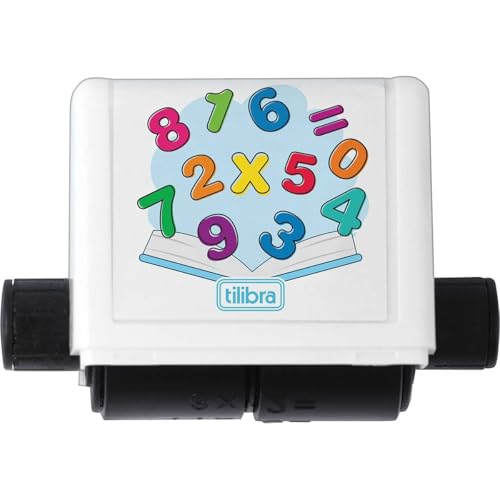 Tilibra - Carimbo Roller Matemático - Tabuada - Blister com 1 unidade