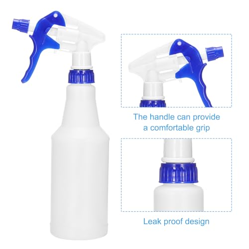 Botellas de spray plásticas antifugas con boquilla ajustable PATIKIL de 16oz 4