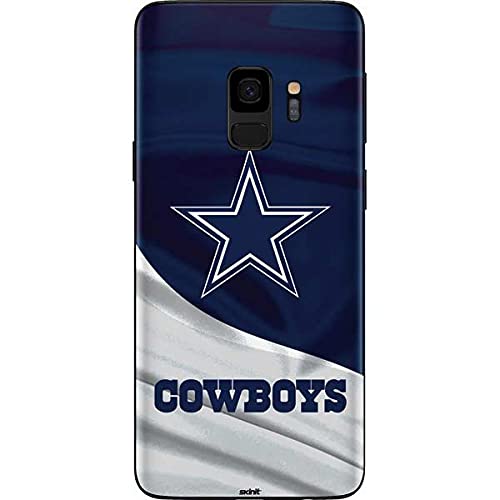 Skinit Decal Phone Skin Compatible with Samsung Galaxy S9 - Officially Licensed NFL Dallas Cowboys Design