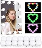 spiegelleuchte mit schalter obi ✅【14 LED-Waschtischleuchten】: 14 dimmbare LED-Glühbirnen im Hollywood-Stil bieten viel Helligkeit für Make-up im Dunkeln. Sie haben eine Länge von 6,5 m (21,32 Fuß). Die Länge zwischen den einzelnen LED-Waschtischlampen beträgt 30 cm (11,8 Zoll), der zusätzliche Draht kann durch Drehen des Lampenschirms im Sockel der Glühbirne versteckt werden, um den besten DIY-Effekt zu erzielen und den Spiegel sauber zu halten.