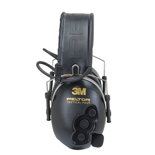 3M Peltor TacticalPro Communications Headset MT15H7F SV, Hearing Protection, Ear Protection, NRR 26 dB Excellent for    heavy equipment operators, airport workers, shooting and industrial workers
