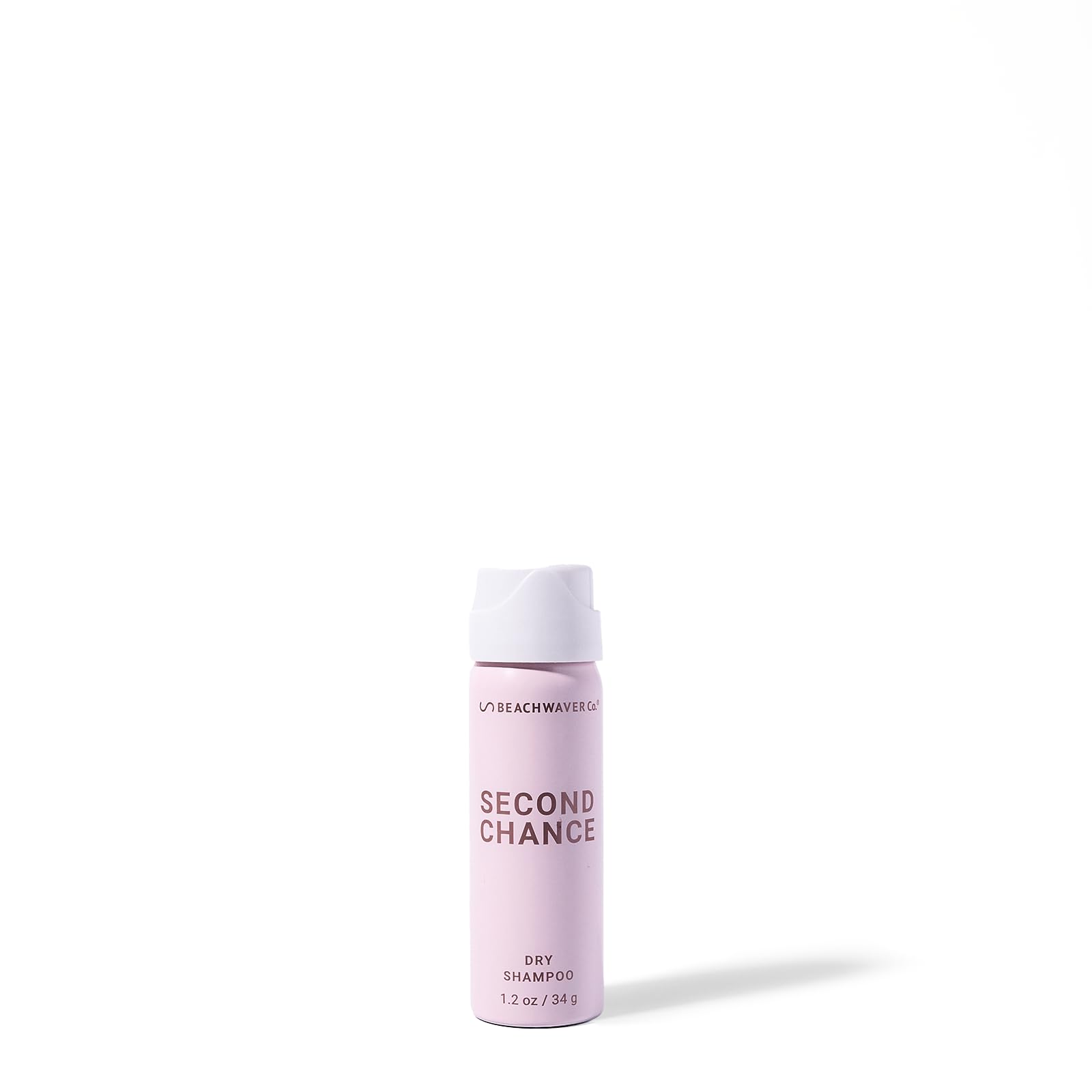 Beachwaver The Co. Second Chance Dry Shampoo - Travel Size (1.2Oz) | Vegan Oil-Absorbing Rice Formula | Removes Oil & Moisture, Adds Volume, & Extends Style Life Between Washes | Brazilian Berry