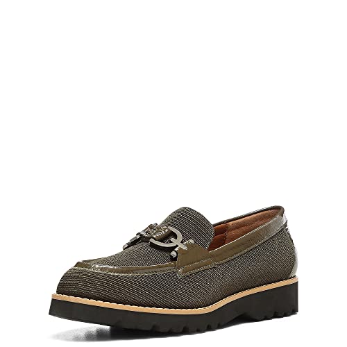 Image of Donald Pliner Women's Clio Loafers, Slip-On Shoes, Comfortable Loafers for All Day Walking
