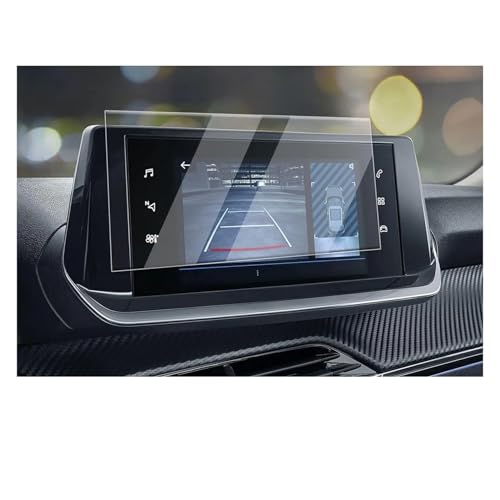 Verre trempé Peugeot 2008 navigation GPS 10 pouces 2020-2023