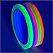 5-Pack UV Blacklight Reactive Fluorescent/Neon Party Tape (.25 in x 30 ft - Narrow)