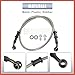 ACROPIX 1 Set 80cm 2.62ft Motorcycle Hydraulic Brake or Clutch Line Hose Universal for Motorcycle Dirt Bike ATV Moped Scooter with Screws Car Parts