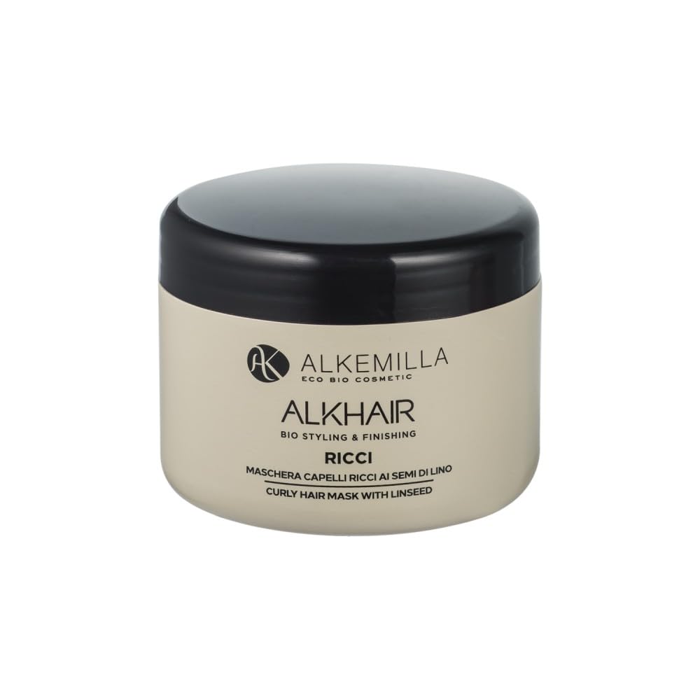 ALKEMILLA Alkhair Maschera Ricci ai Semi di Lino 250 ml