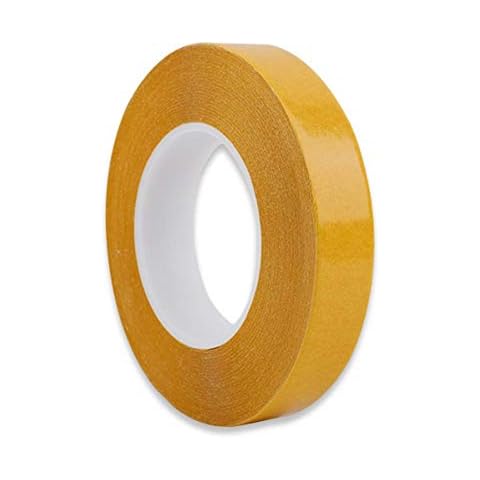 MISSYOUNG Double Sided Woodworking Tape 1 Inch x 82 Feet Two-Sided Woodworker Tape for Woodworking, CNC Work,Crafting, Wood Template Routing, Removable & Residue Free Cover